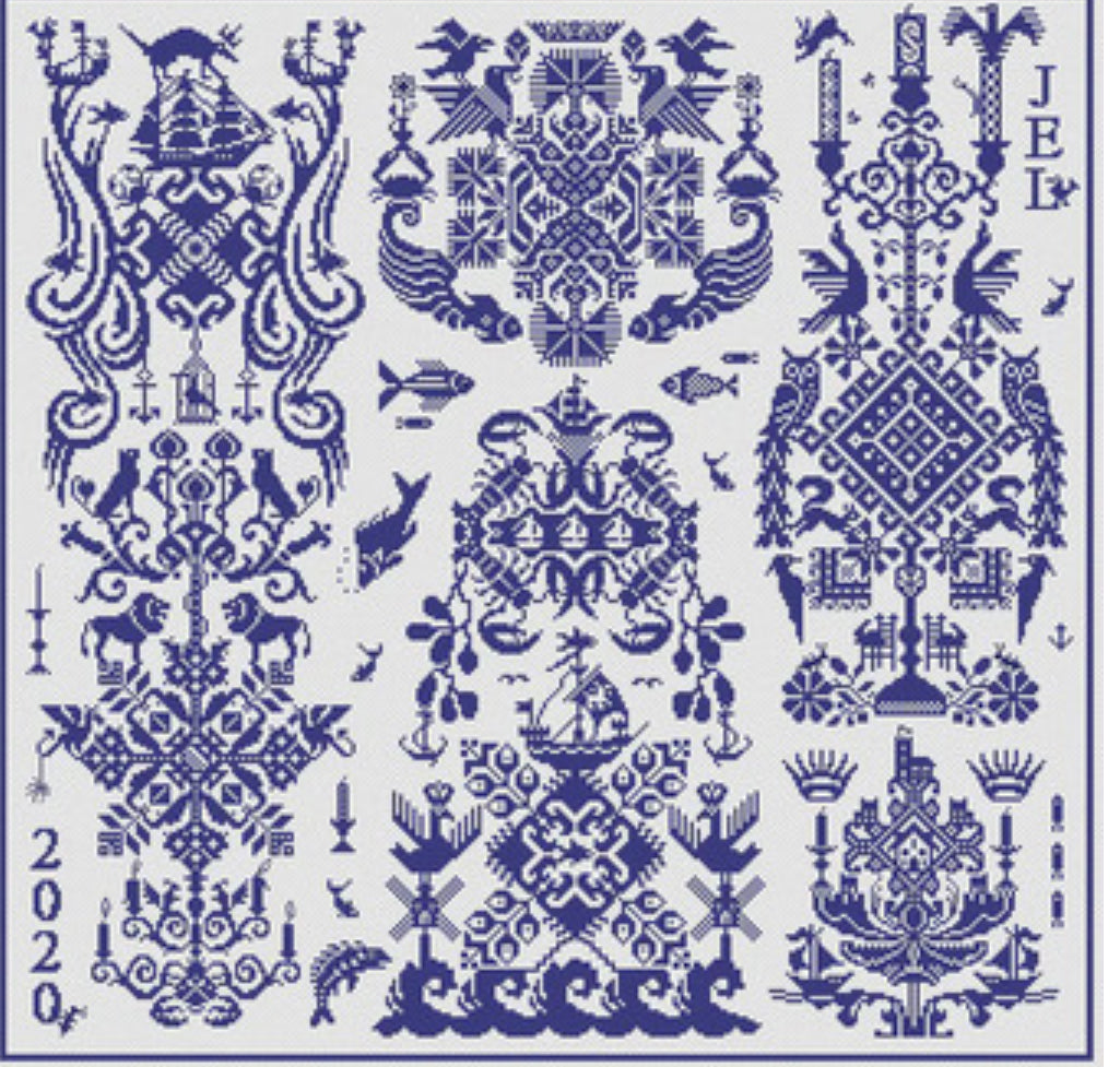 Jack Be Nimble - Long Dog Samplers