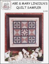 Abe & Mary Lincoln's Quilt Sampler - Rosewood Manor