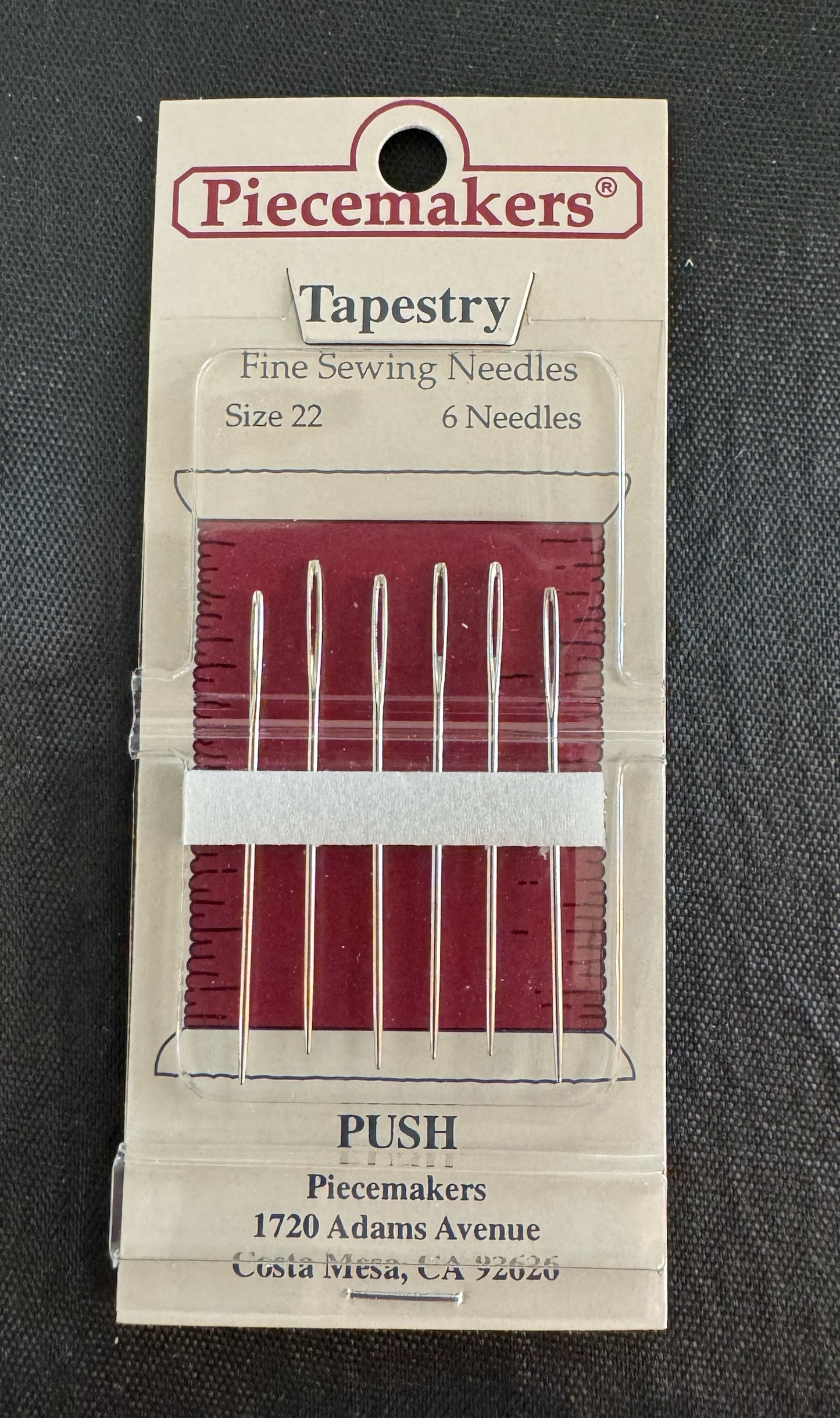 Size 22 Piecemakers Tapestry Needles