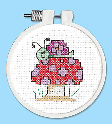 Snail & Mushroom - Kid Stitch - Janlynn