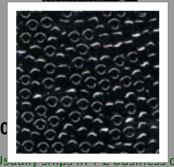 Mill Hill Glass Seed Beads - Petite Black - #42014