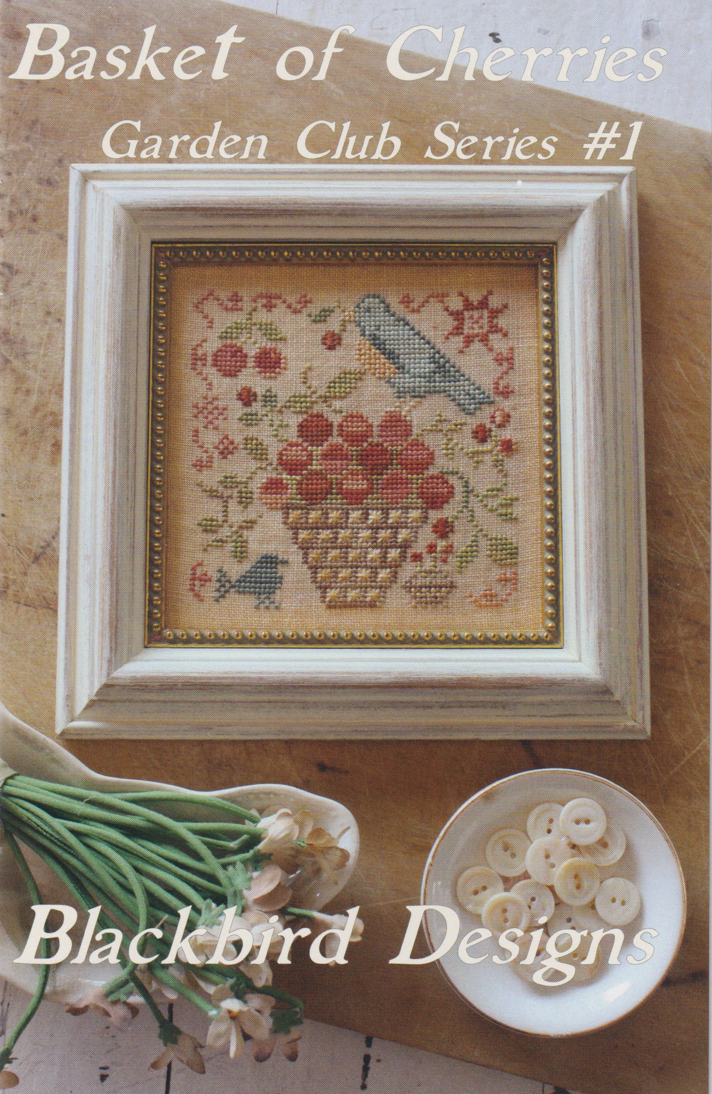 Basket of Cherries (Garden Club Series #1) - Blackbird Designs