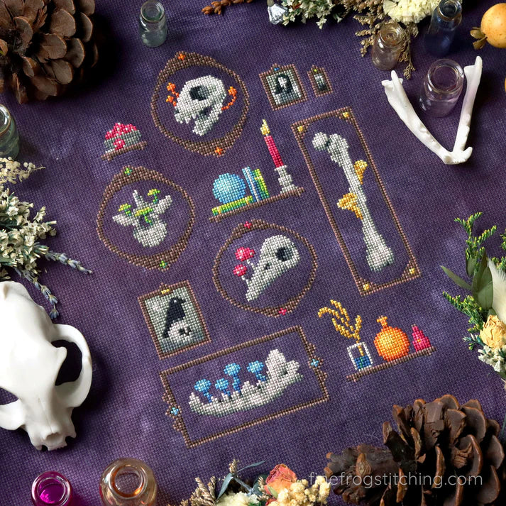 Femurs And Fungi - Fine Frog Stitching