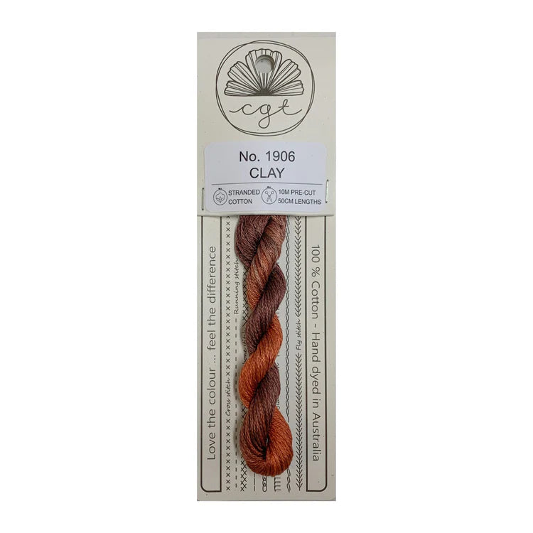 Clay (No. 1906) - Cottage Garden Threads