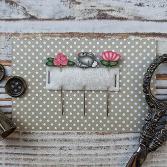 Pink Spring Pins - Puntini Puntini