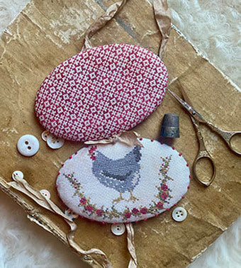 Little French Hen Needle Book - Stacy Nash Designs