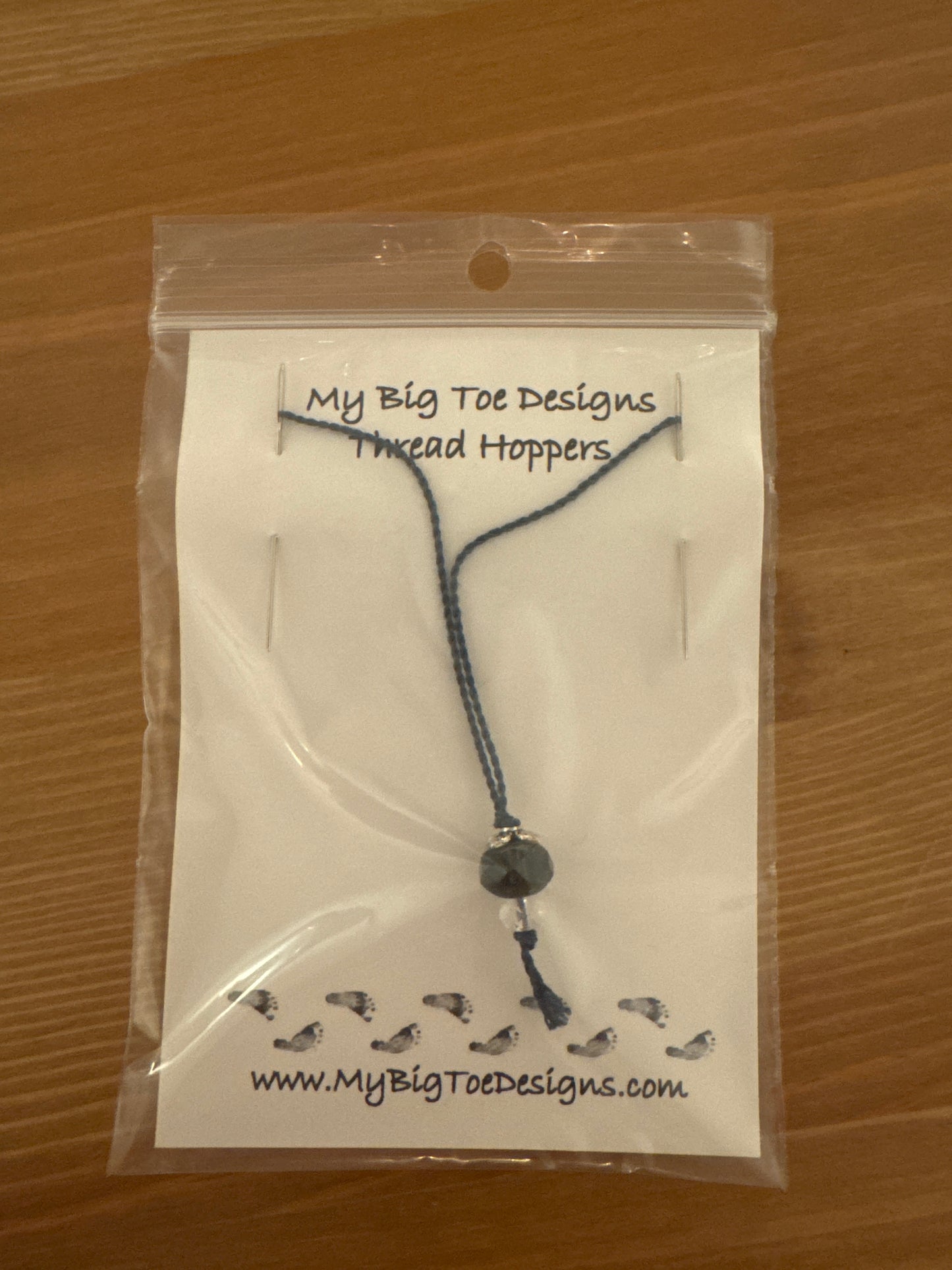 Dark Blue Thread Hoppers - My Big Toe Designs