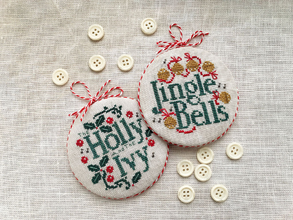 Joyful Christmas Ornaments 2026 - Stitches by Ethel - 2026 Needlework Marketplace PREORDER