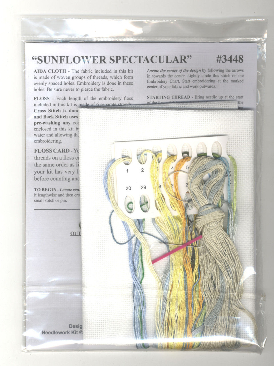 Sunflower Spectacular Cross Stitch Kit - Design Works