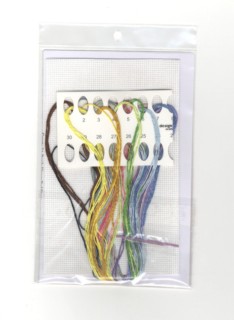 Watering Can Cross Stitch Kit - Design Works