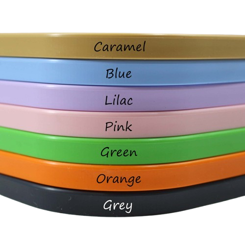 Nurge Square Plastic Hoops- 5" x 6" - Orange