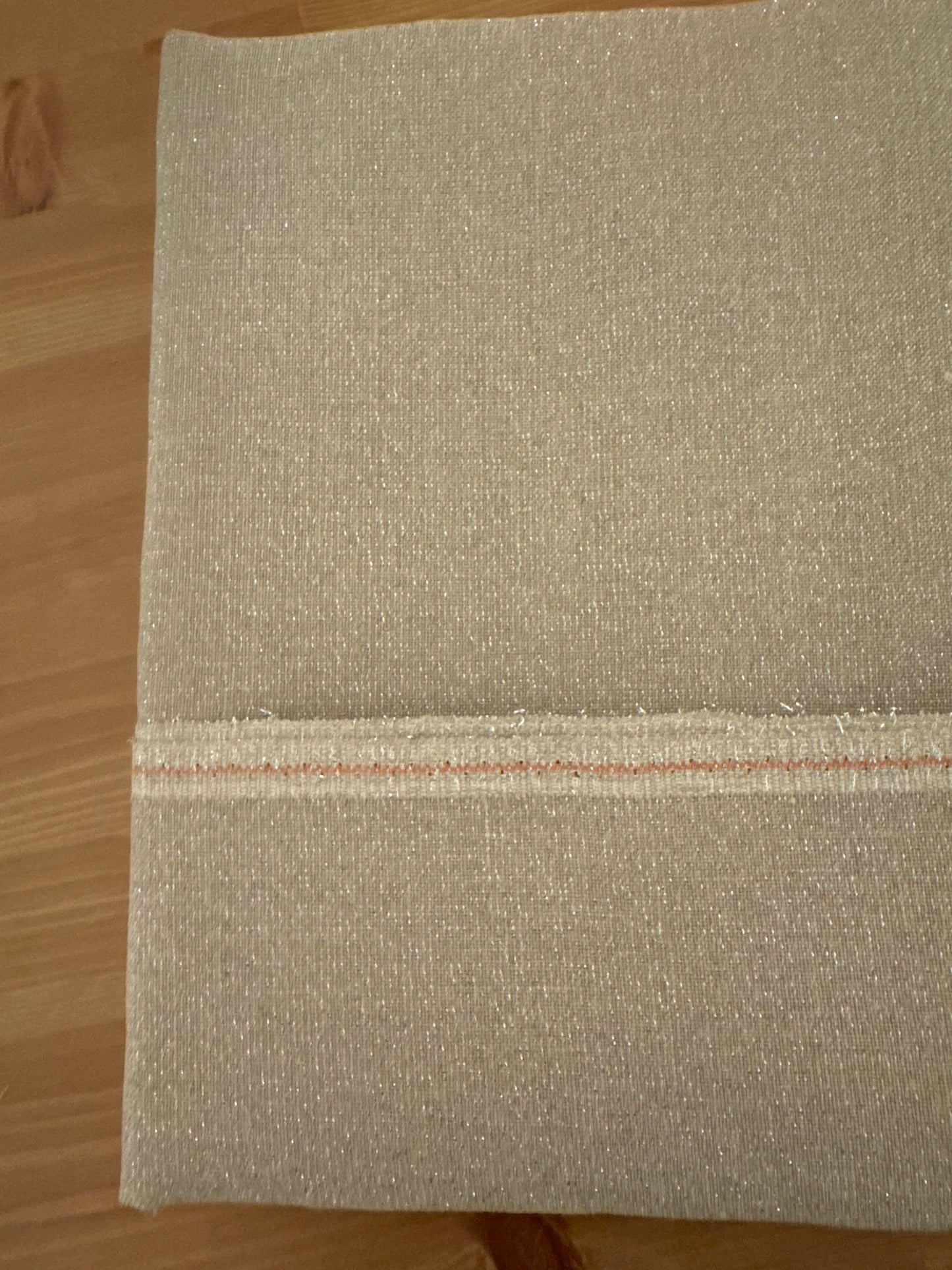 32 Count Belfast Raw with Silver Sparkles by Zweigart