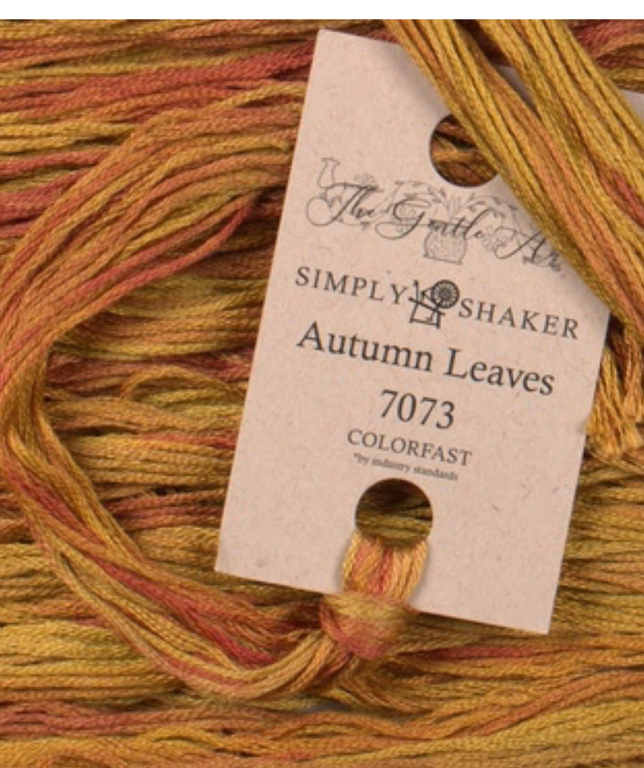 7073 Autumn Leaves - The Gentle Art