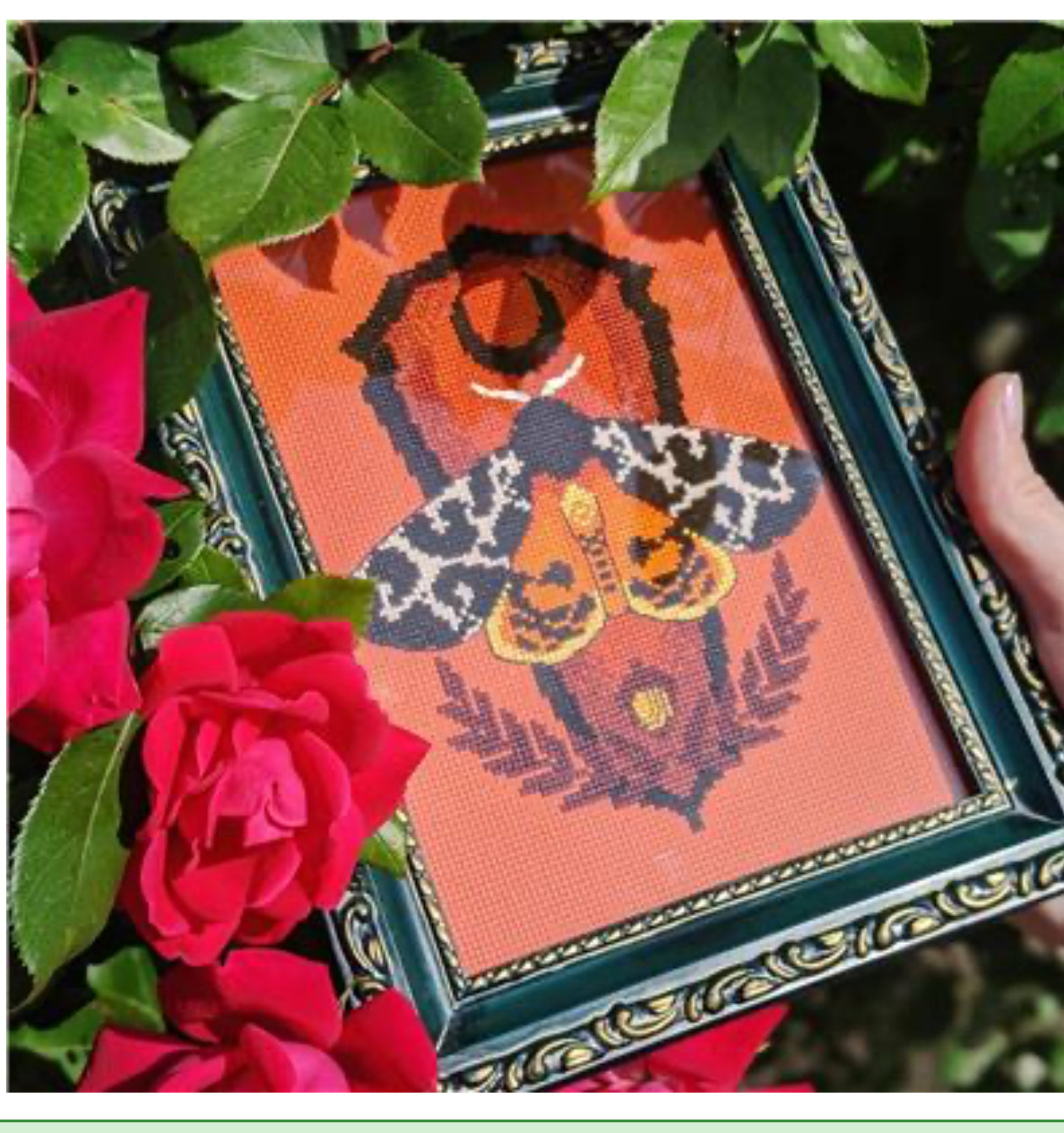 Tiger Moth Coffin - StitchSprout