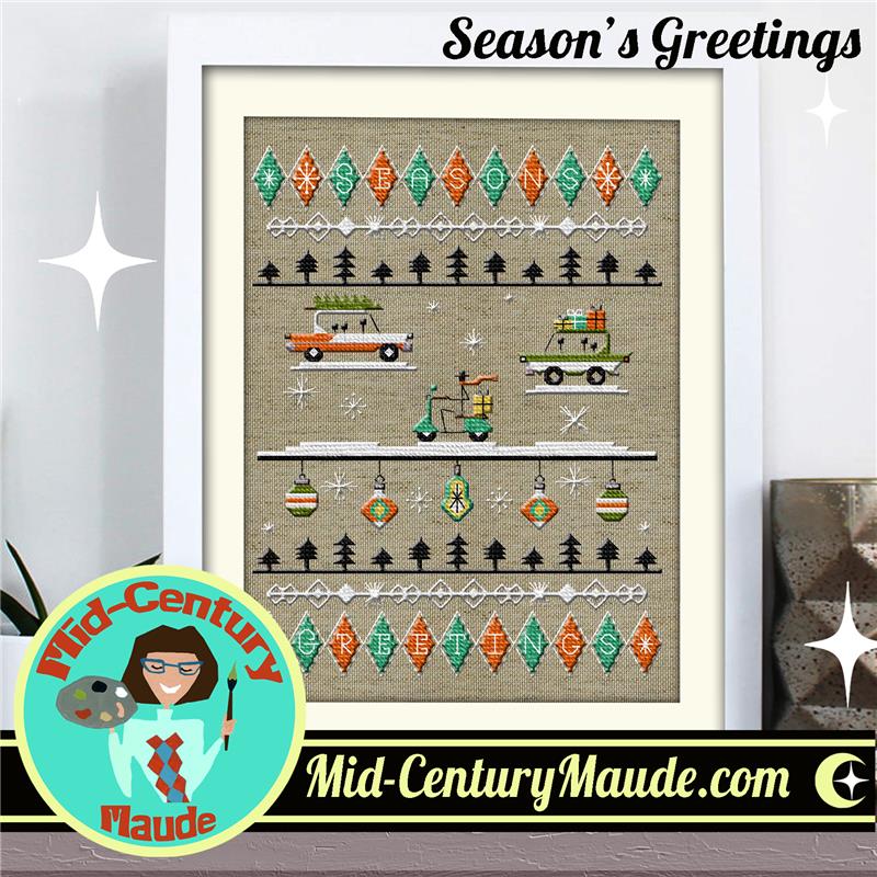 Season's Greetings - Mid-Century Maude