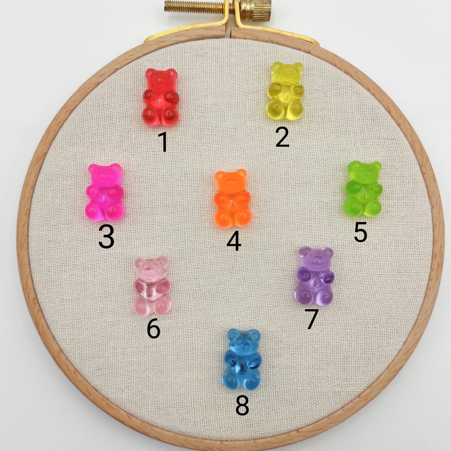 Gummy Bear Small Needle Minders - Lake