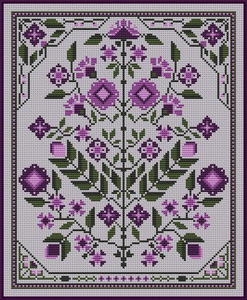 Petals of Purple - Carolyn Manning Designs