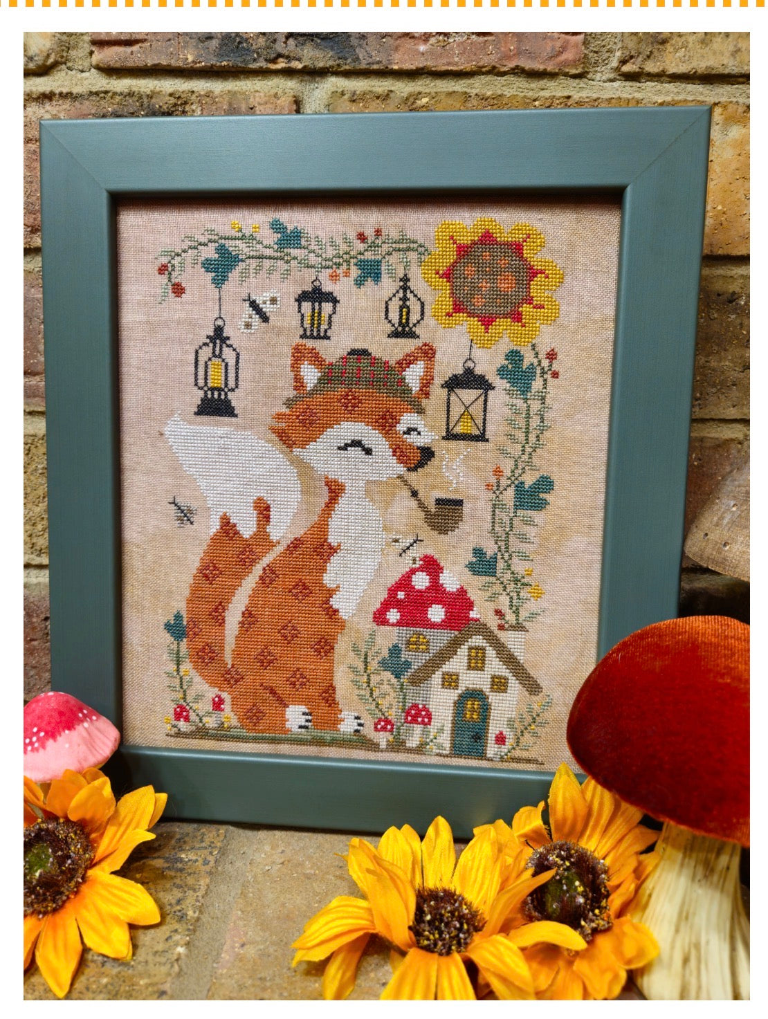 Frederick Fox - Quaint Rose Needlearts - 2026 Needlework Marketplace PREORDER