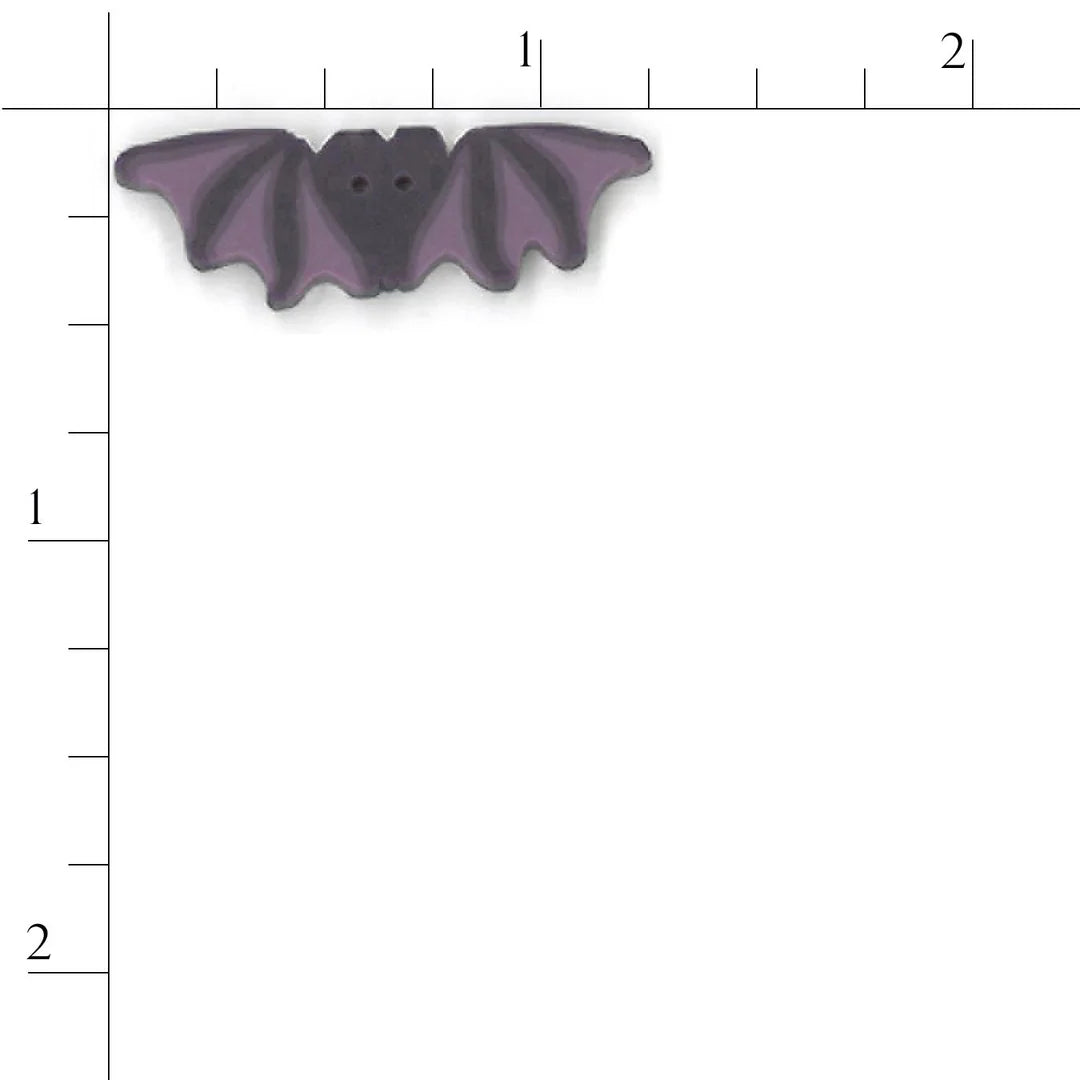 Large Purple Bat - Just Another Button Company
