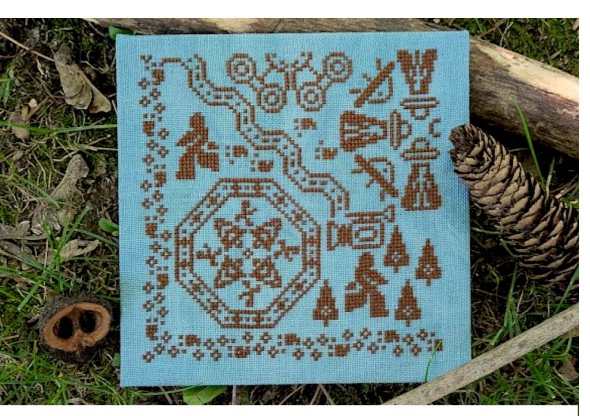 Cozy Sasquatch Quaker - The Cozy DH Stitchery - 2026 Needlework Marketplace PREORDER