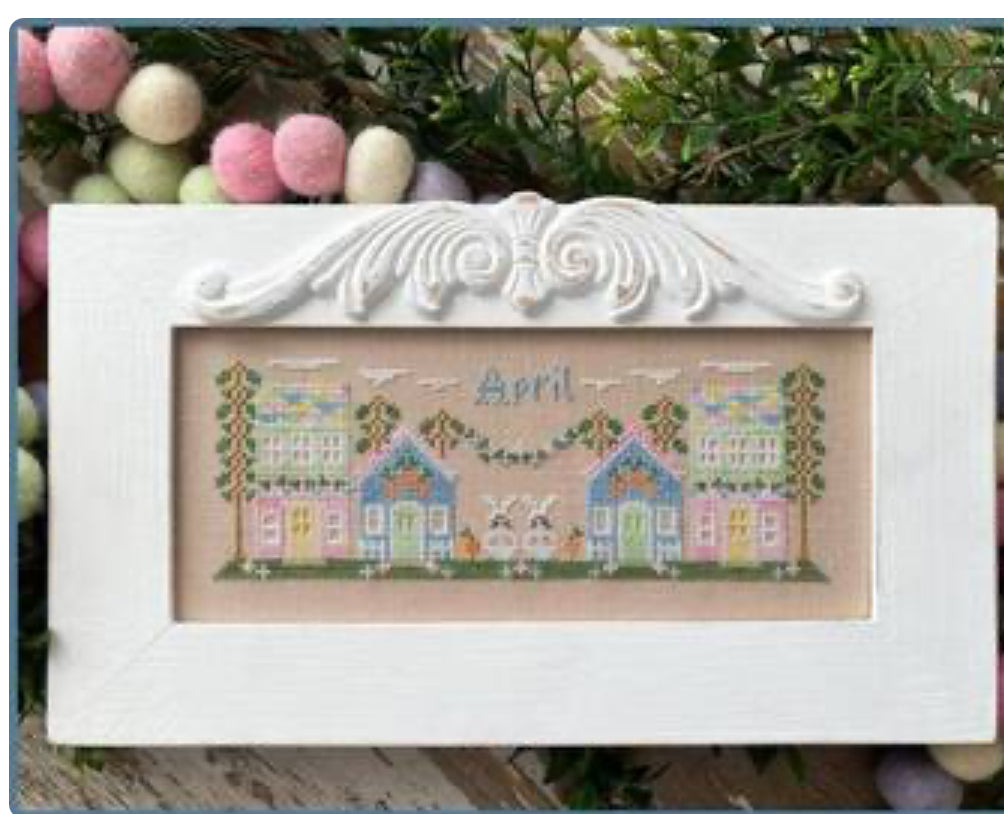 April - 2025 Monthly Minis - Country Cottage Needleworks