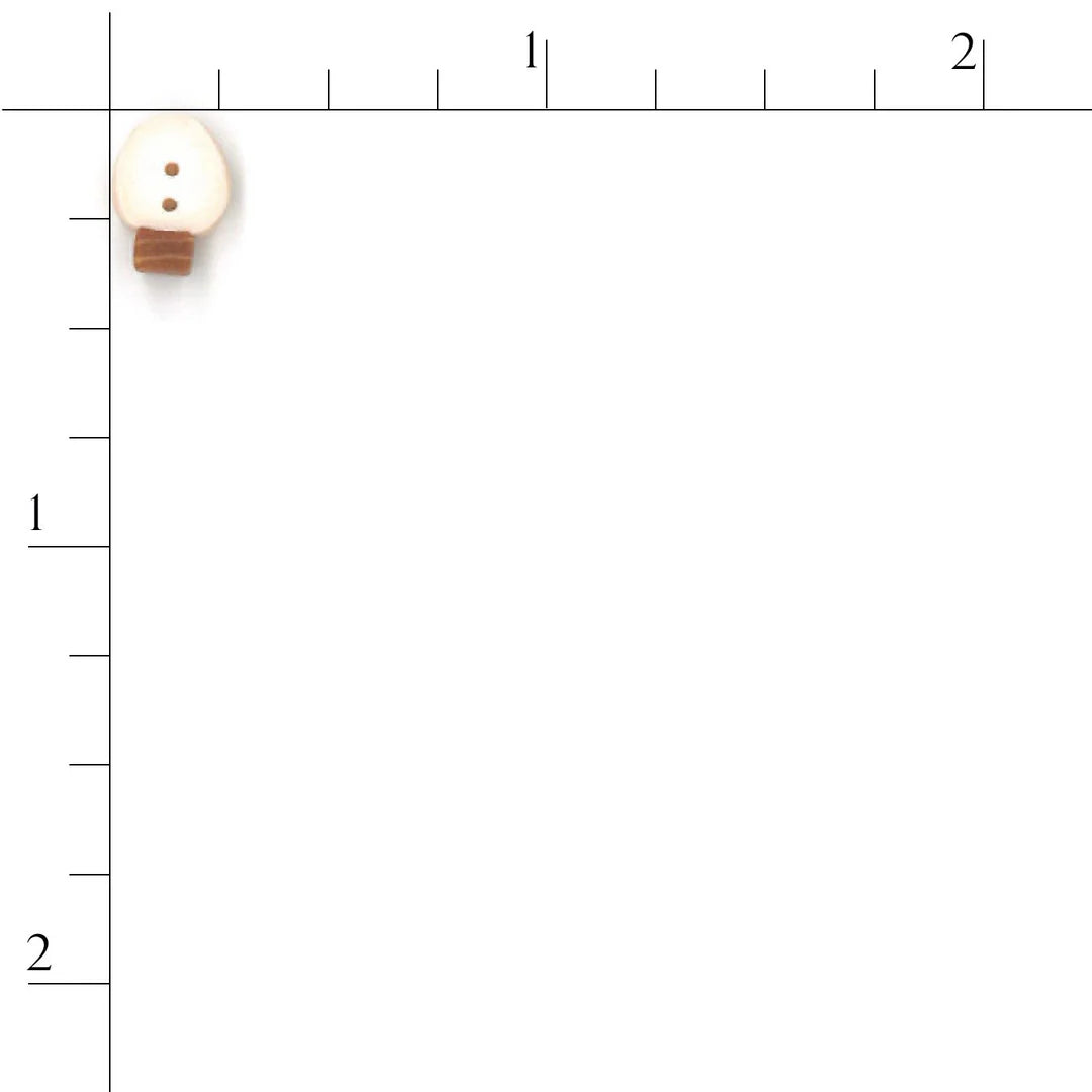 Tiny White Bulb - Just Another Button Company