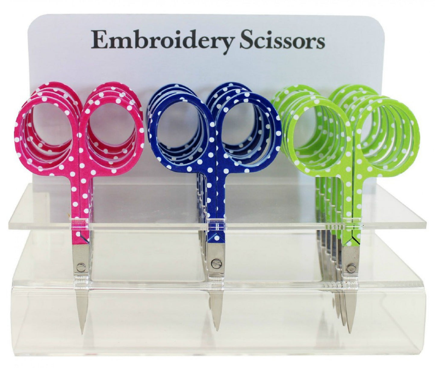 Embroidery Scissors with Polka Dots Color Handle