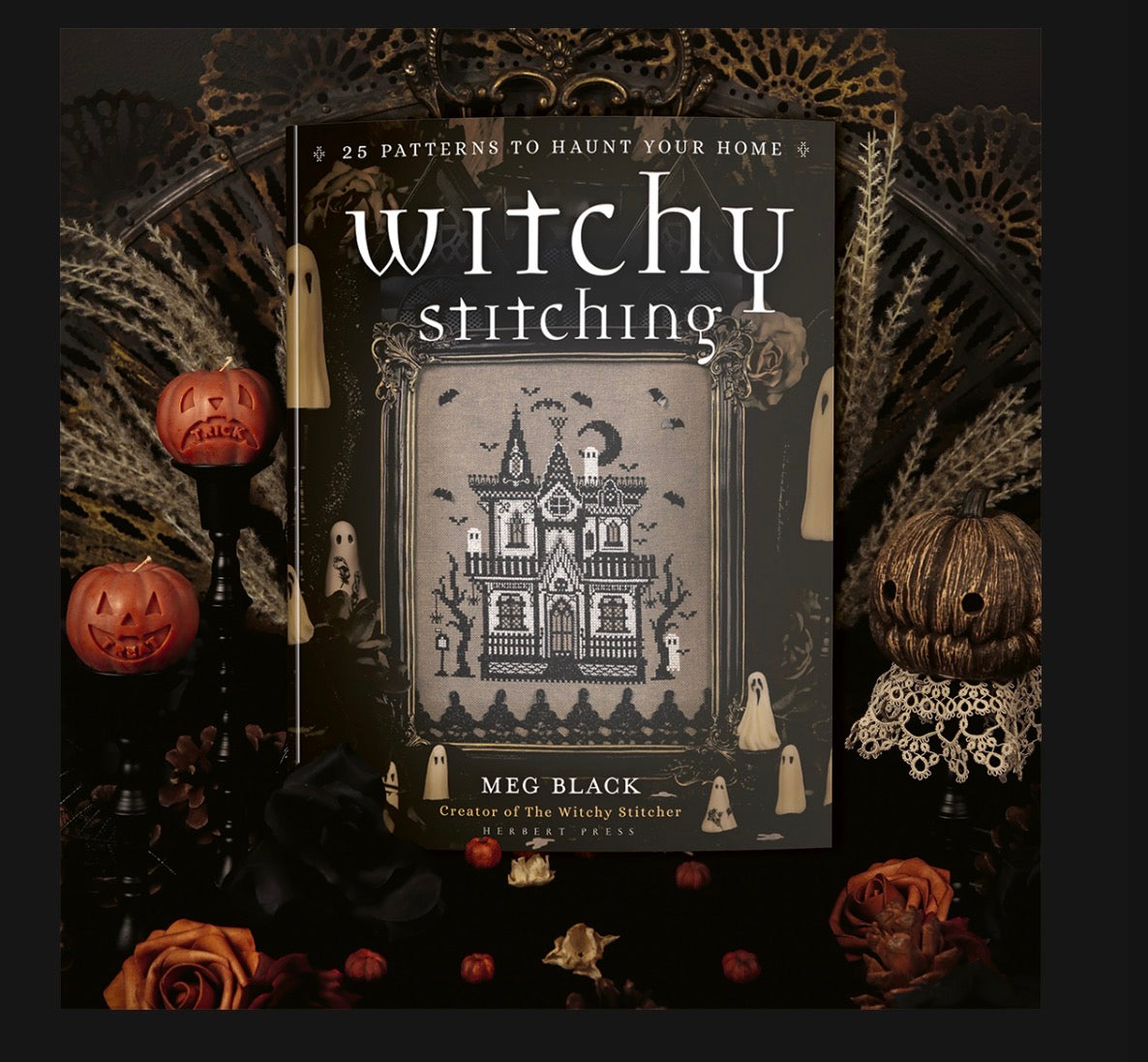 Autographed Copy of Witchy Stitching Book! - The Witchy Stitcher - 2026 Needlework Marketplace PREORDER