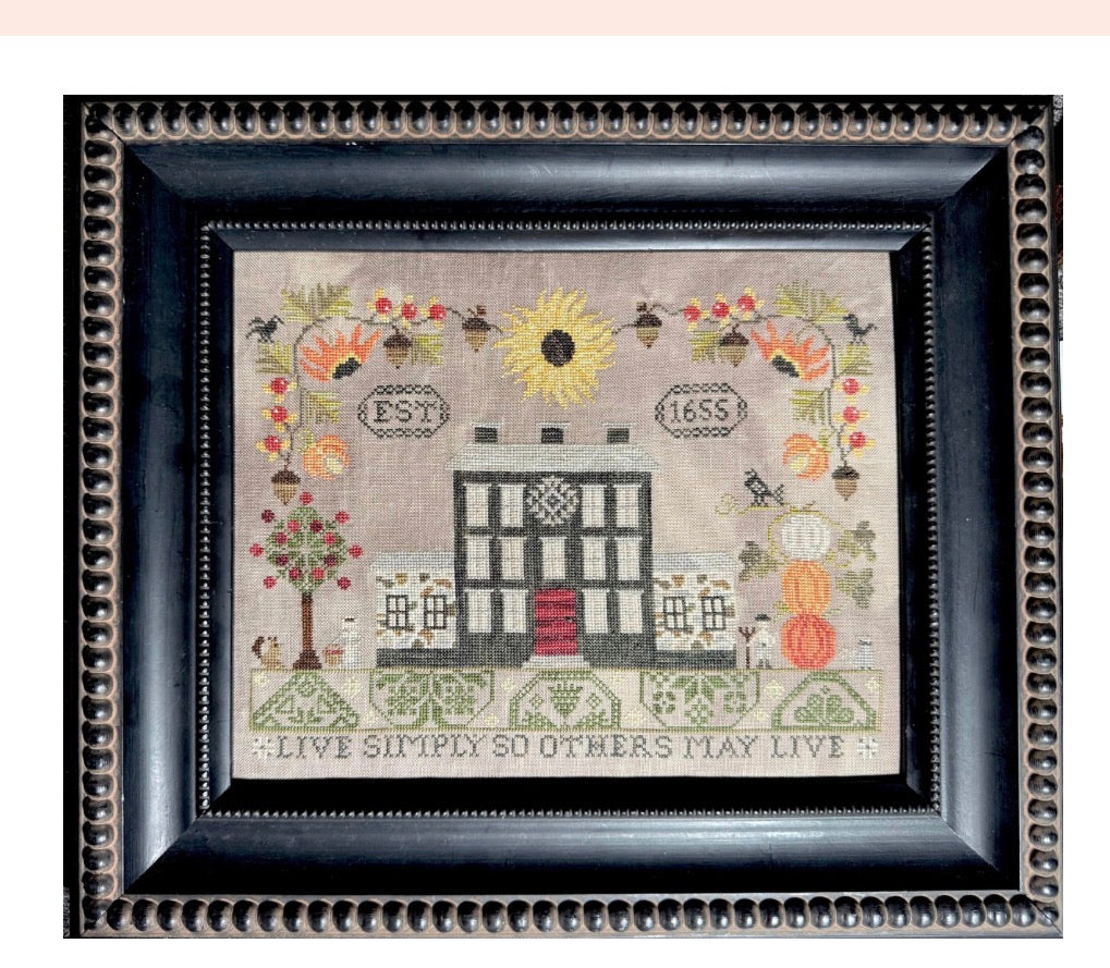 Live Simply - Running With Needles & Scissors - 2026 Needlework Marketplace PREORDER