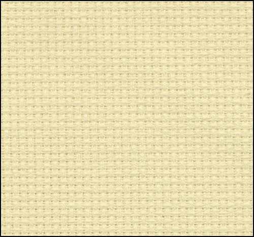 14 Count Aida Lemon Chiffon by Zweigart