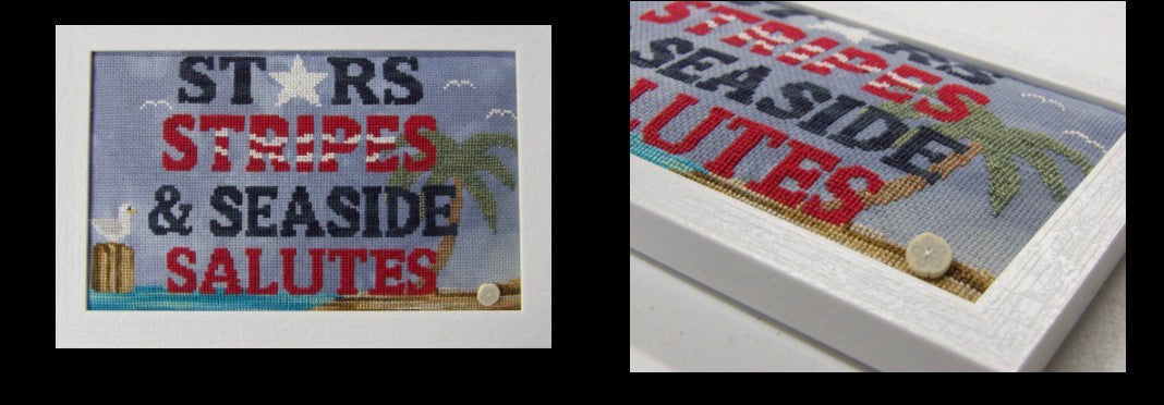 Seaside Salute - Barefoot Needleart - 2026 Nashville Needlework Market PREORDER