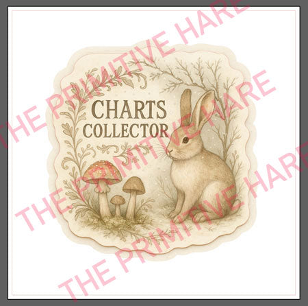 Charts Collector Sticker - The Primitive Hare
