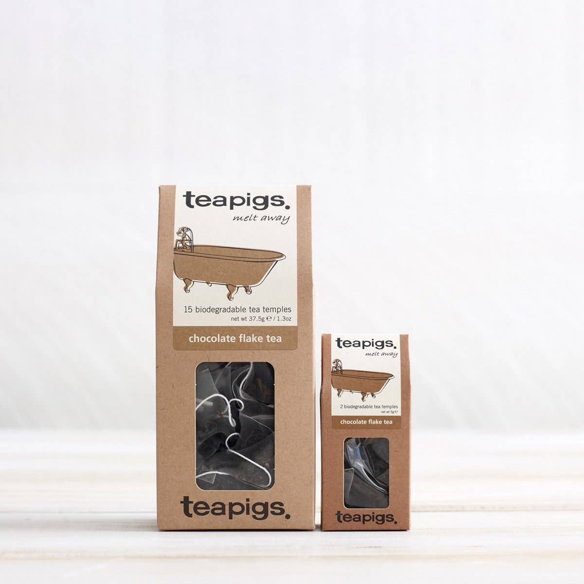 Chocolate Flake Tea - 15 Temples per Box - Teapigs