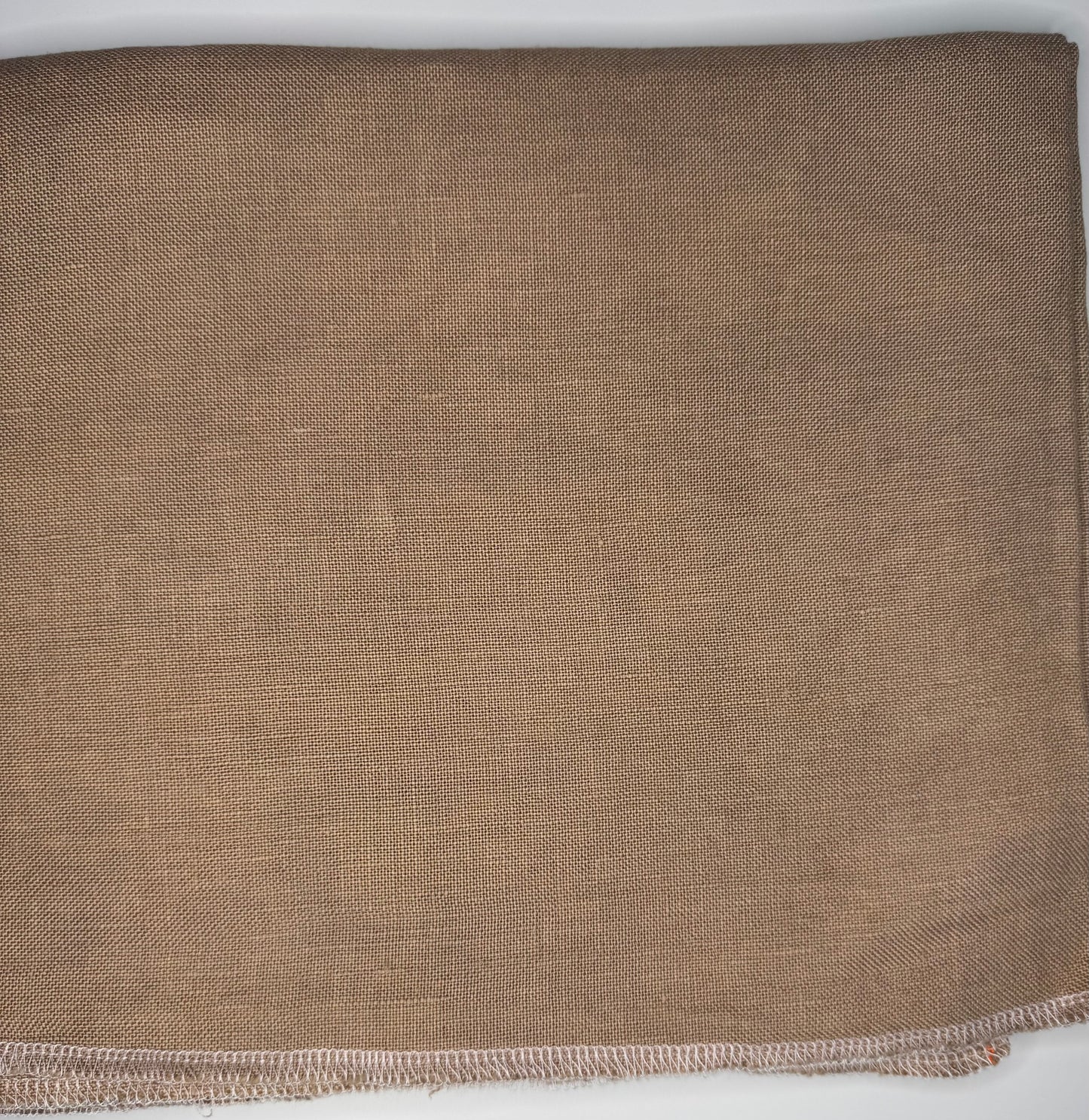 32 Count Belfast Linen - Baked Clay - Fox and Rabbit