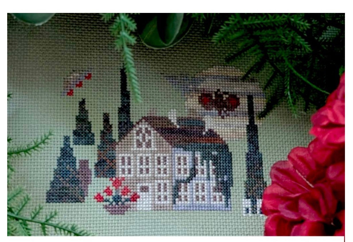 House Cryptid Hill - The Cozy DH Stitchery - 2026 Needlework Marketplace PREORDER