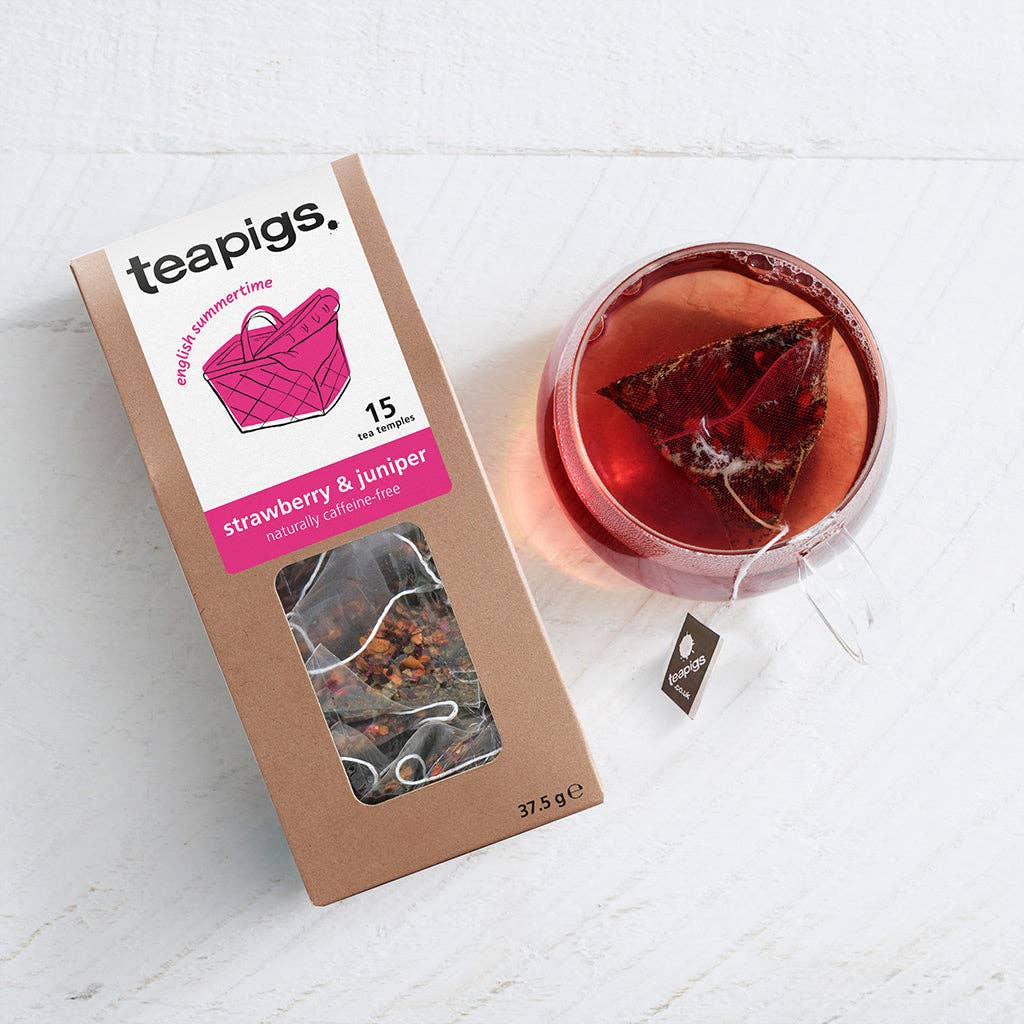 Strawberry and Juniper Tea - 15 temples