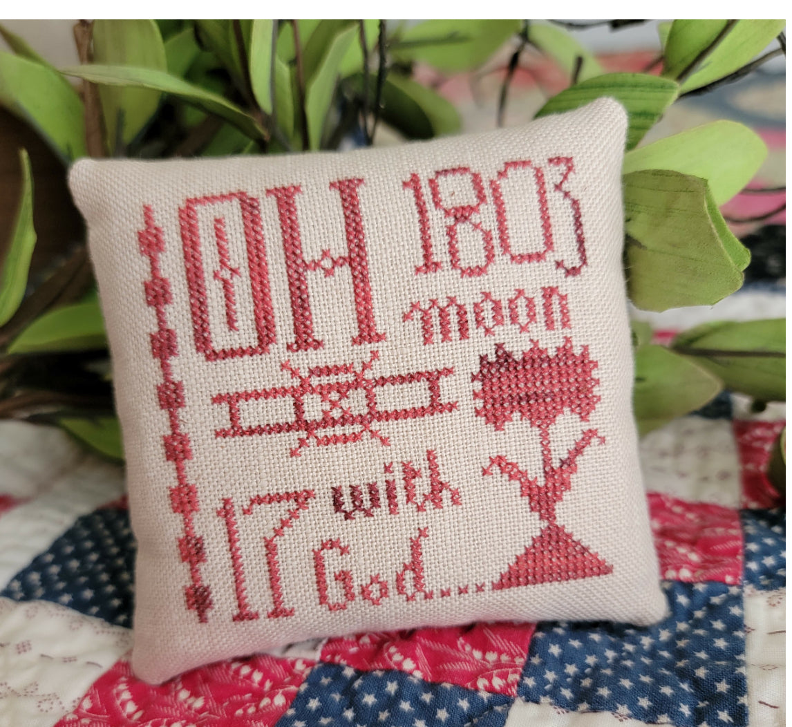 23rd Ohio Statehood Splendor Series - Thread Milk Design