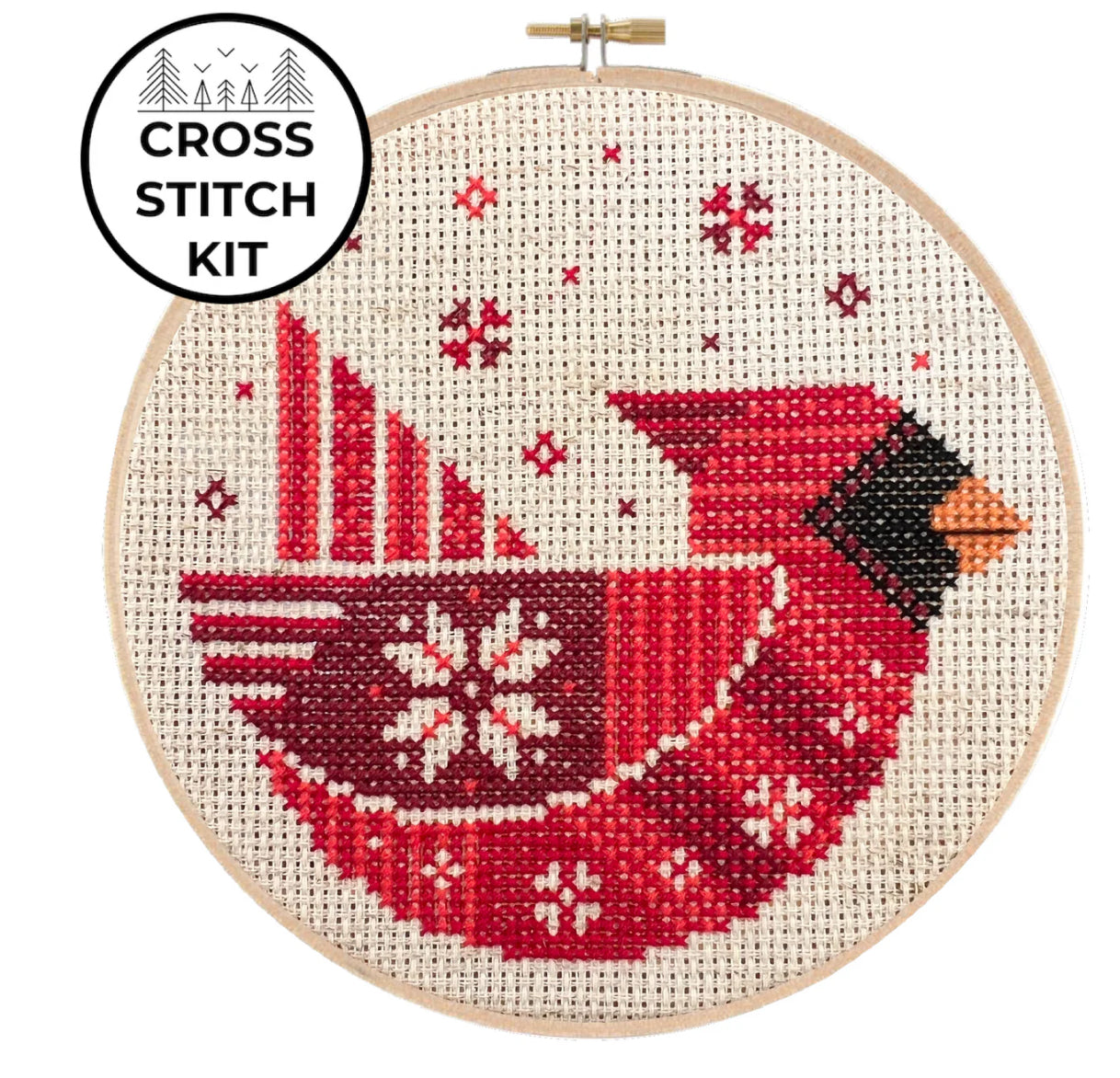 Festive Cardinal Kit - Pigeon Coop Designs