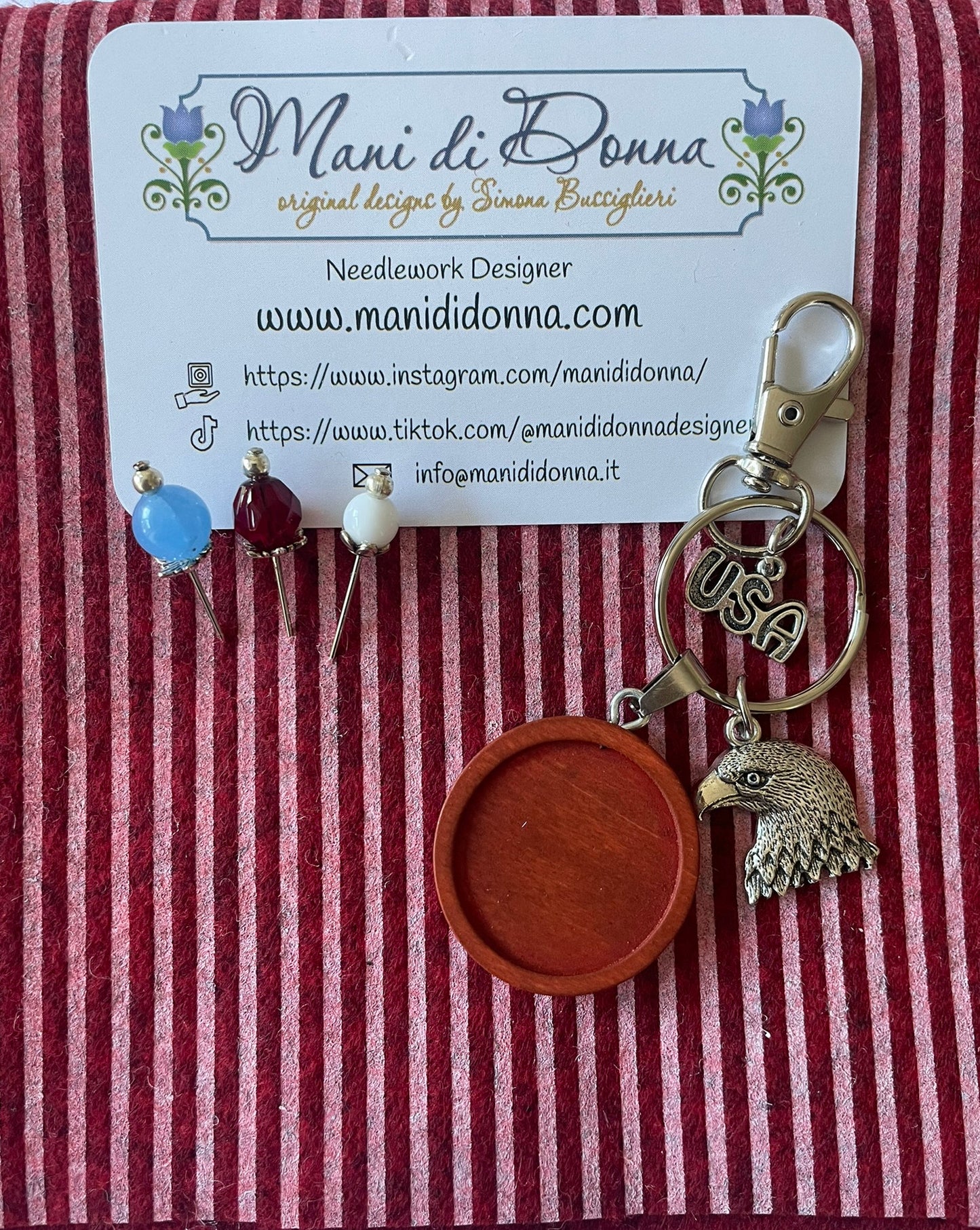 American Patriotic Accessories Pack - Mani di Donna