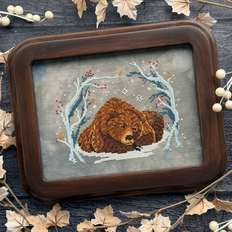 Bear in the Den - The Stitch Crypt - 2026 Needlework Marketplace PREORDER