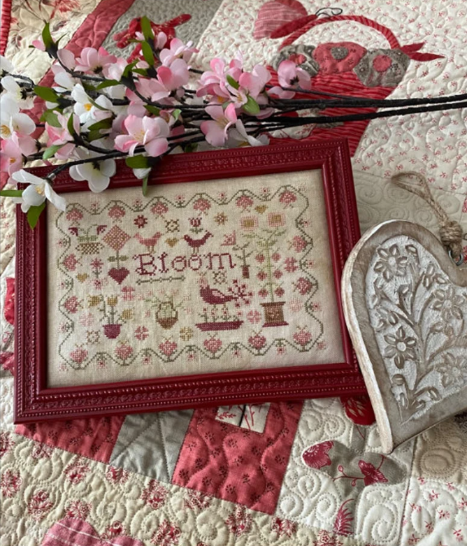 Bloom - #1 in the Words to Stitch By Series - Pansy Patch Quilts and Stitchery