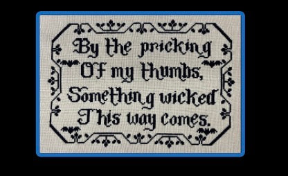 Something Wicked This Way Comes - Spooky Stitchin’ - 2026 Nashville Needlework Market PREORDER