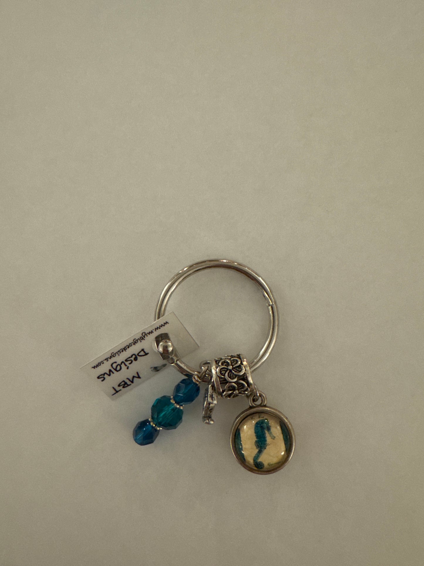 Seahorse Thread Keep - My Big Toe Designs