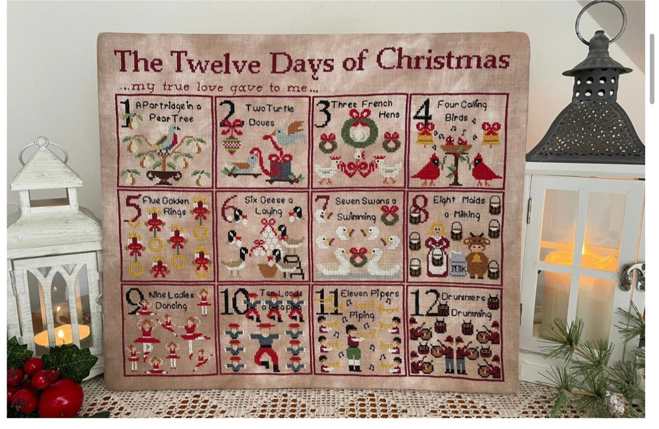 My true Love gave to me… - Mani Di Donna - 2026 Needlework Marketplace PREORDER