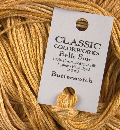 Butterscotch (CCS-003) - Belle Soie Silk Floss