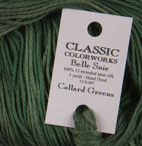 Collard Greens (CCS-007) - Belle Soie Silk Floss