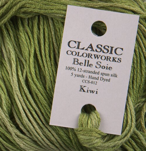 Kiwi (CCS-012) - Belle Soie Silk Floss