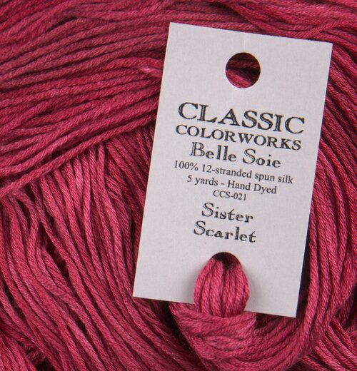 Sister Scarlet (CCS-021) - Belle Soie Silk Floss