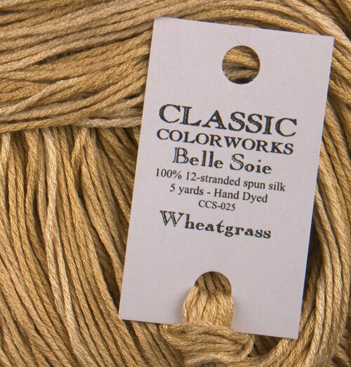 Wheatgrass (CCS-025) - Belle Soie Silk Floss