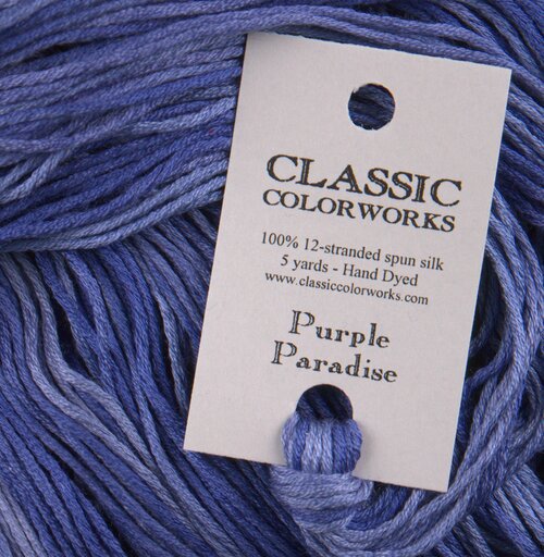 Purple Paradise (CCS-066) - Belle Soie Silk Floss